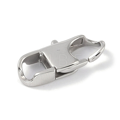 Non-Tarnish 316 Surgical Stainless Steel Lobster Claw Clasp STAS-P362-39P-01-1