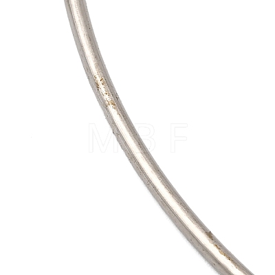 202 Stainless Steel Wire Choker Necklace NJEW-H011-05P-1