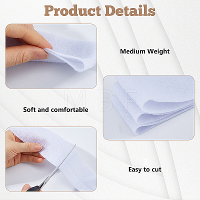 Non-woven Fabrics Ribbons SRIB-WH0011-453-1