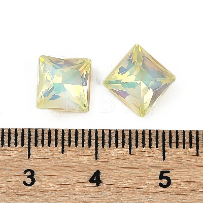 Pointed Back Glass Rhinestone Cabochons GGLA-S003-01A-1