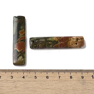 Natural Picasso Jasper Pendants G-Q161-07A-1