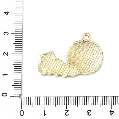 Alloy Enamel Pendants ENAM-I075-01G-01-1
