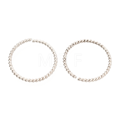 304 Stainless Steel Open Jump Rings STAS-I178-06A-1