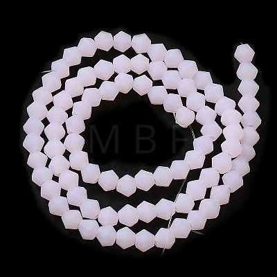 Imitation Jade Frosted Glass Bead Strands EGLA-A039-J2mm-MD02-1