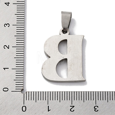 201 Stainless Steel Pendants STAS-Q342-53P-B-1