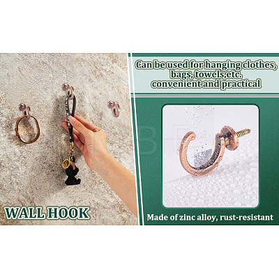 Zinc Alloy Hook Hanger SW-TAC0001-17D-1