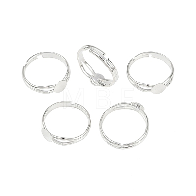 Brass Ring Components KK-C3044-6mm-S-NF-1