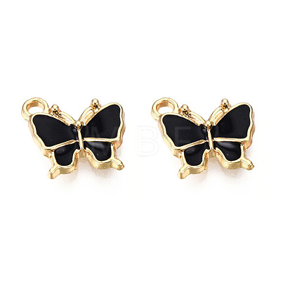 Light Gold Plated Alloy Charms ENAM-T009-03A-1