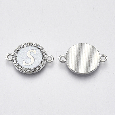 Alloy Enamel Links Connectors ENAM-TAC0003-01S-04S-1