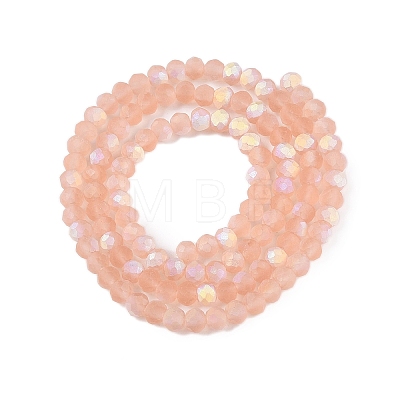 Transparent Glass Beads Strands EGLA-A044-T3mm-MB21-1