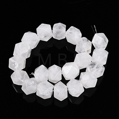 Natural Quartz Crystal Beads Strands G-T138-43-1