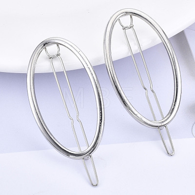 Alloy Hollow Geometric Hair Pin PHAR-N005-002P-1