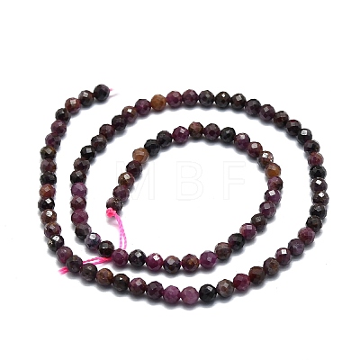 Natural Ruby Beads Strands G-E576-63C-1