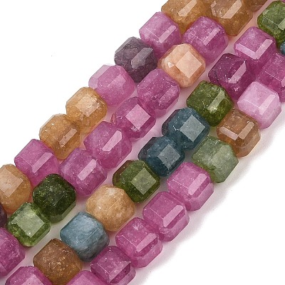 Natural White Jade Beads Strands G-D343-A01-10-1