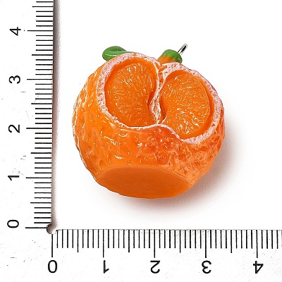 Opaque Resin Imitation Fruit Pendants LS-RESI-H045-01A-01-1