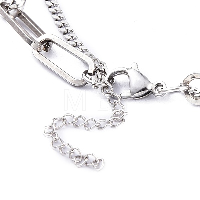 304 Stainless Steel Diffuser Locket Pendant Necklaces NJEW-M181-02P-1