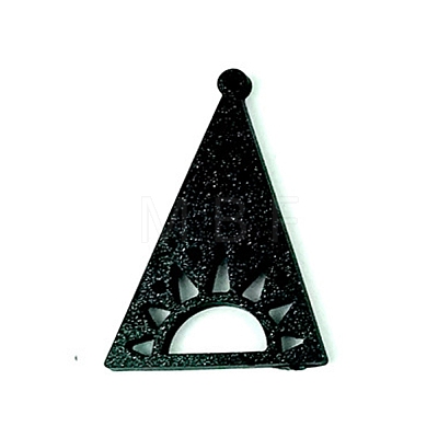 DIY Triangle with Sun Pendant Silicone Molds DIY-I099-09-1