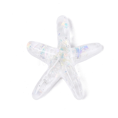 Transparent Resin Cabochons CRES-ZX003-01B-1