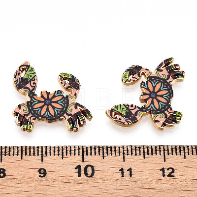 Printed Alloy Pendants ENAM-N056-201H-1