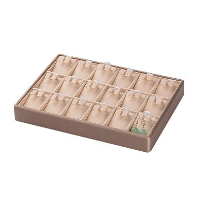 Wooden Earring Presentation Boxes ODIS-P003-03-1