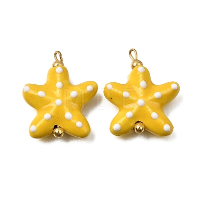Handmade Porcelain Pendants PR-CBA0027-04G-01-1