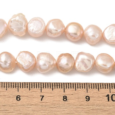 Natural Cultured Freshwater Pearl Beads Strands PEAR-A006-10F-1