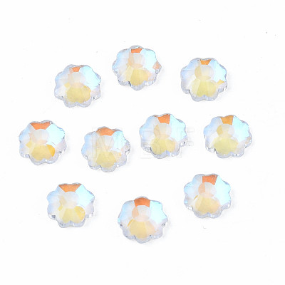 Glass Rhinestone Cabochons MRMJ-N027-016A-1