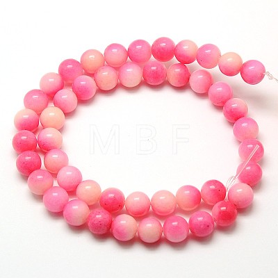 Natural Malaysia Jade Bead Strands X-G-M100-6mm-06-1