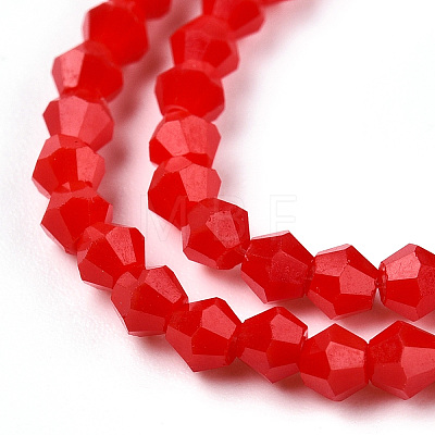 Opaque Solid Color Imitation Jade Glass Beads Strands LS-EGLA-A039-P2mm-D02-1