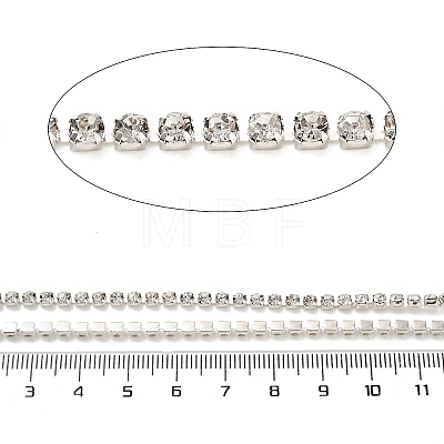 Iron Rhinestone Cup Chains CH-A008-01B-1