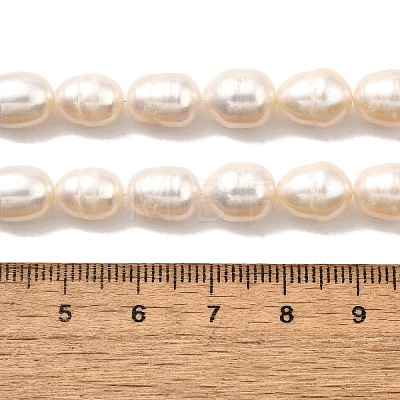 Natural Cultured Freshwater Pearl Beads Strands PEAR-I007-01F-04A-1