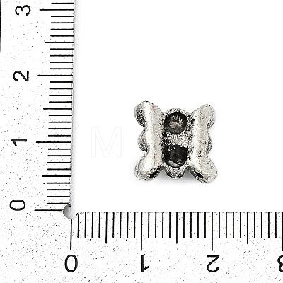 Alloy Rhinestone Beads FIND-A049-04AS-1