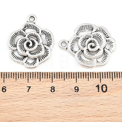 Tibetan Style Alloy Pendants AL-CBAAECB-01AS-D-1