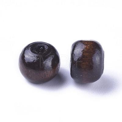 Dyed Natural Wood Beads X-WOOD-Q006-6mm-06-LF-1