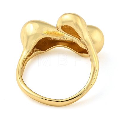 Brass Finger Ring RJEW-C069-11G-1
