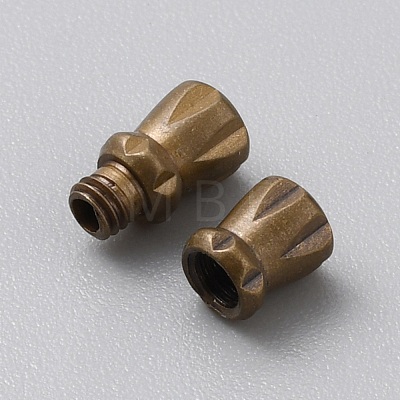 Column Brass Screw Clasps FIND-WH0518-97D-1