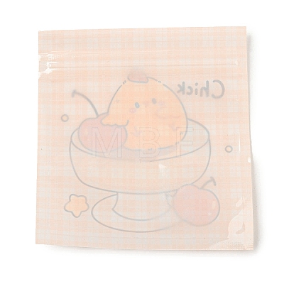 Square Plastic Packaging Zip Lock Bags OPP-K001-04D-1