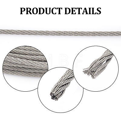 304 Stainless Steel Wire & Wire Guardian and Protectors DIY-UN0006-13-1