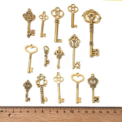 Tibetan Style Alloy Pendants FIND-D040-01AG-1