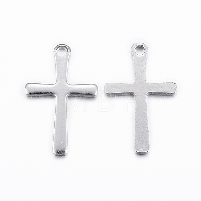 304 Stainless Steel Charms X-STAS-H423-10P-1