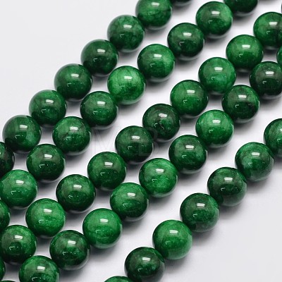 Natural Malaysia Jade Beads Strands G-A146-10mm-B04-1