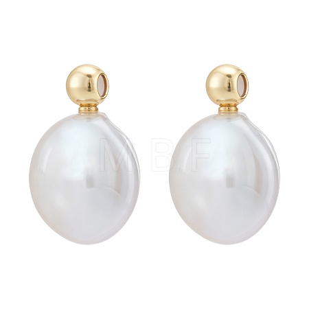 Natural Freshwater Pearl Pendants PEAR-WH0011-002A-G-1