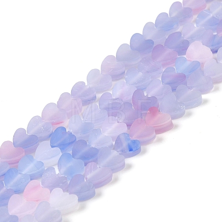 Handmade Lampwork Beads Strands X-LAMP-Q035-01Q-1