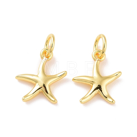 Brass Charms X-KK-G418-22G-1