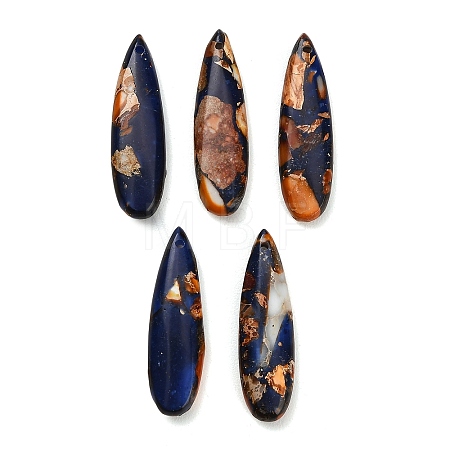 Dyed Synthetic Imperial Jasper Pendants GG-CBAA20A-08F-1