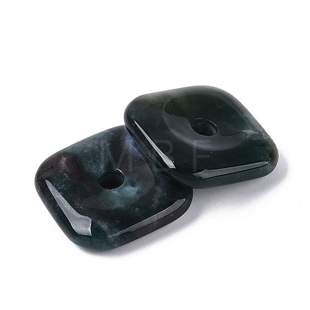 Natural Indian Agate Pendants G-Q602-02F-1