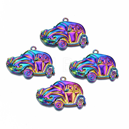 Rainbow Color Alloy Pendants PALLOY-N163-123-NR-1