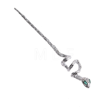 Alloy Rhinestone Hair Sticks PW-WG29501-02-1