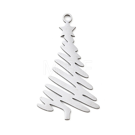Christmas 201 Stainless Steel Pendants STAS-C156-01J-P-1