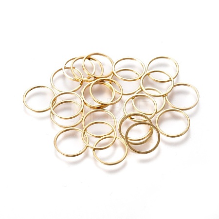 Brass Linking Rings X-EC18712MM-G-1